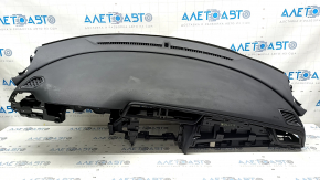 Torpedo front panel with AIRBAG Honda Insight 19-22 black, with overlay, rusty squib, for cleaning