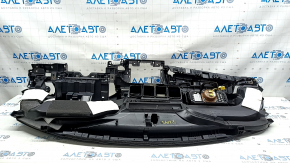 Torpedo front panel with AIRBAG Honda Insight 19-22 black, with overlay, rusty squib, for cleaning