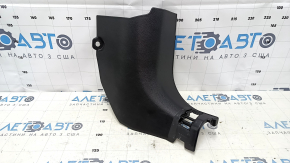 Front pillar trim lower right Nissan Rogue 14-20 black, scratches