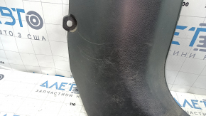Front pillar trim lower right Nissan Rogue 14-20 black, scratches, worn