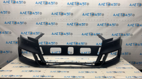 Bare front bumper Audi A3 8V 17-20 S-line for washers and 4D parking sensors