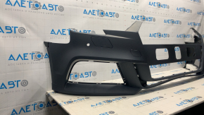 Bare front bumper Audi A3 8V 17-20 S-line for washers and 4D parking sensors