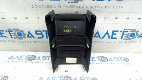 Rear center console trim Honda Insight 19-22 black, scuffed