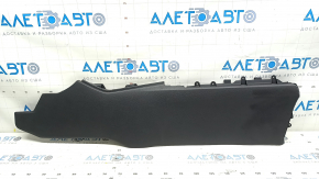 Center console trim side left Honda Insight 19-22 black, scratches