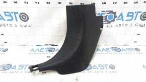 Front pillar trim lower left Nissan Leaf 13-17 black, scratches