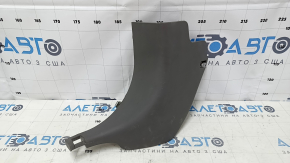Front pillar trim lower left Nissan Leaf 13-17 gray, scratches