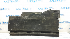 Right underbody protection Audi A4 B8 08-16 large, worn, torn