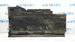 Right underbody protection Audi A4 B8 08-16 large, worn, torn