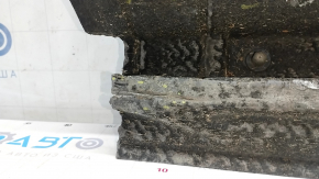 Right underbody protection Audi A4 B8 08-16 large, worn, torn