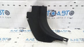 Front pillar trim lower right Nissan Leaf 13-17 black, scratches