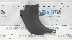 Front pillar trim lower right Nissan Leaf 13-17 gray, scratches