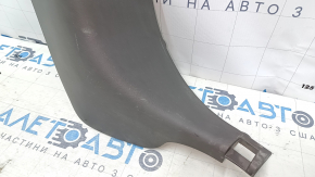 Front pillar trim lower right Nissan Leaf 13-17 gray, scratches