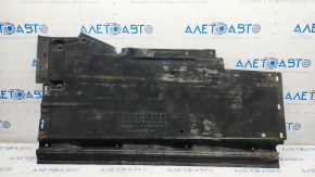 Left underbody protection Audi A4 B8 08-16 large, worn, torn