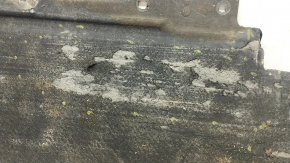 Left underbody protection Audi A4 B8 08-16 large, worn, torn