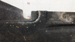 Left underbody protection Audi A4 B8 08-16 large, worn, torn
