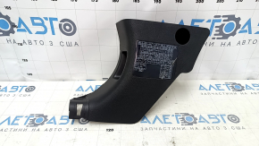Front pillar trim lower left Honda Accord 13-17 black, scratches