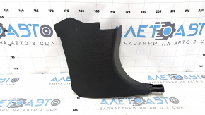 Front pillar trim lower right Honda Civic X FC 16-21 4d black, minor scratches, plastic turned white