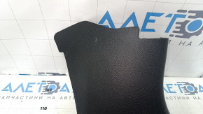Front pillar trim lower right Honda Civic X FC 16-21 4d black, minor scratches, plastic turned white