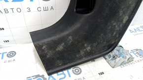 Front pillar trim lower left Honda CRZ 11-16 black, needs cleaning, rubbed, scratches