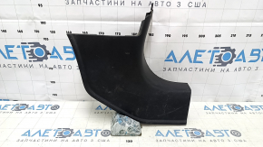 Front pillar trim lower right Honda CRZ 11-16 black, needs cleaning, rubbed, scratches