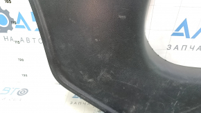 Front pillar trim lower right Honda CRZ 11-16 black, needs cleaning, rubbed, scratches