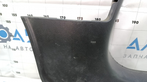 Front pillar trim lower right Honda CRZ 11-16 black, needs cleaning, rubbed, scratches