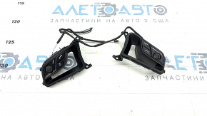 Porsche Macan 15 steering wheel control buttons - black