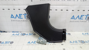 Front pillar trim lower right Honda HR-V 16-22 black, worn