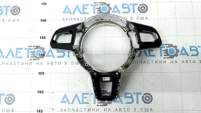 Steering wheel cover Porsche Macan 15 - chrome
