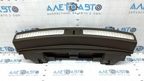 Porsche Macan 15-18 trunk opening trim black, chrome trim, scratches, trim defect