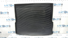 Trunk carpet Porsche Macan 15-18 black rubber