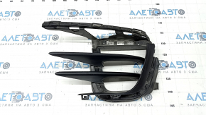 Front bumper grille left Porsche Macan 15-18 complete