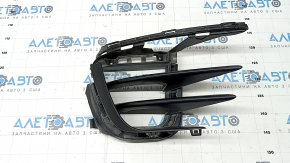 Front bumper grille right Porsche Macan 15-18 complete, structure, butt