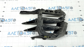 Front bumper grille right Porsche Macan 15-18 complete, structure, butt