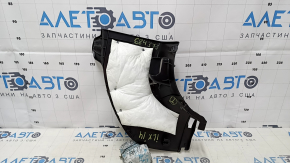 Front pillar trim lower left Acura ILX 13-18 black, minor scratches