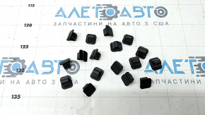 Clips for fastening the hood insulation Porsche Macan 15-18 17 pcs