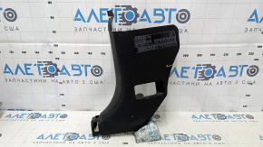 Front pillar trim lower left Acura MDX 14-16 black, scratches