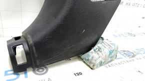 Front pillar trim lower left Acura MDX 14-16 black, scratches