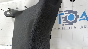 Front pillar trim lower right Acura MDX 07-13 black, worn, scratches