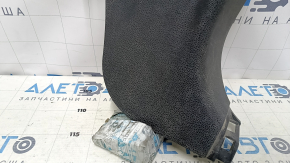Front pillar trim lower right Acura MDX 07-13 black, worn, scratches