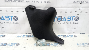 Front pillar trim lower right BMW 3 F30 12-18 black, scratch