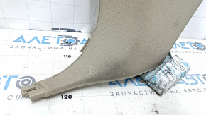 Front pillar trim lower left Jeep Grand Cherokee WK2 14-21 beige, dry cleanable, scuffs