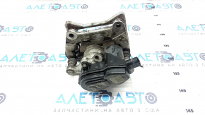 Rear left caliper Porsche Macan 15-18 electric, silver, without lining
