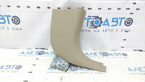 Front pillar trim lower right BMW 335i e92 07-13 beige, scratches, broken mount