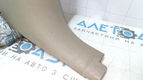 Front pillar trim lower right BMW 335i e92 07-13 beige, scratches, broken mount