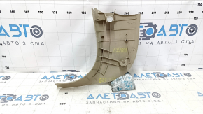 Front pillar trim lower right BMW 335i e92 07-13 beige, scratches, broken mount