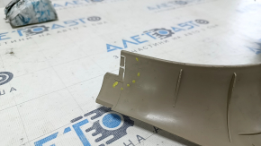 Front pillar trim lower right BMW 335i e92 07-13 beige, scratches, broken mount