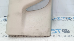 Center pillar trim upper belt left Fiat 500 12-19 gray, needs cleaning, scratches