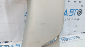 Center pillar trim upper belt left Fiat 500 12-19 gray, needs cleaning, scratches