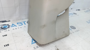 Center pillar trim upper belt left Fiat 500 12-19 gray, needs cleaning, scratches